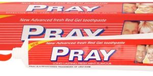 Pray Toothpaste