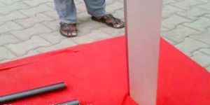 TA-01 20 Micron Thick Platinum Plated Nb Anode