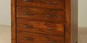 Wooden Four Drawer Cabinet