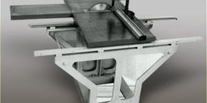 CIRCULAR SAW WITH SLIDING TROLLEY