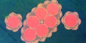 Crochet Table Placemat Set