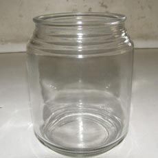 Round Glass Jar