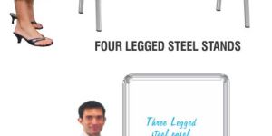 Four Legged Steel Stand