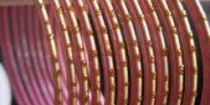 Round Glitter Bangles