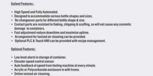 Automatic Bottle Unscrambler