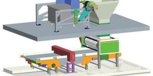 DOUGH FEEDING SYSTEM WITH STAR  ROLL SHEETER