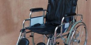 WHEELCHAIR, Folding With Fixed Armrests & Legrests (Economy Model)