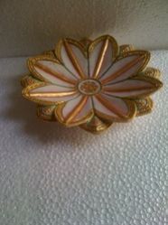 Flower Cut Marble Plate
