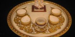 Marble Pooja Thali