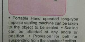 Portable Tong Sealer