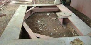 Support Structure Ladle Furnace Base Frame