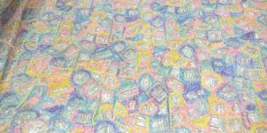 Ribbons Embroidered Fabrics