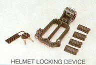 Helmet Locking Device