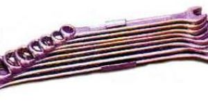 Chrome Steel Double Open End Spanner