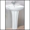 White Pedestal Wash Basin