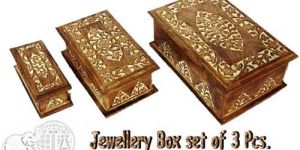 Wooden Jewellery Box - 002
