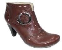 Ladies PU Premium Ankle Boots