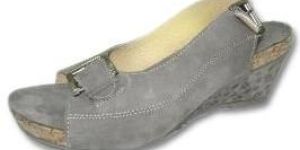 Grey Ladies Fashion Shoes