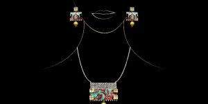 Ethnic Pendant Set