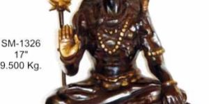 BSS-05 Brass Shiva Statue