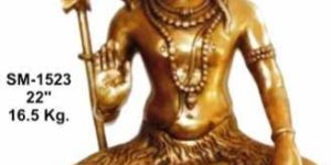 BSS-06 Brass Shiva Statue