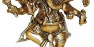 G-01 Brass Ganesha Statue