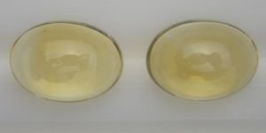 Yellow Citrin Cabochones