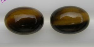 Yellow Tiger Eye Cabochones