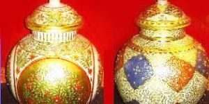 Multicolor Designer Marble Flower POT