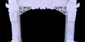 Fancy Stone Fireplace