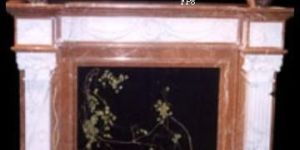 Traditional Stone Fireplace