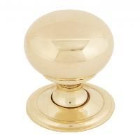 Brass Mushroom Cabinet Knob