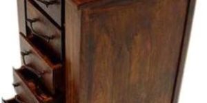 Five Drawer Wooden Cabinet