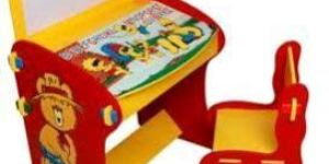 Wooden Chair Table Set