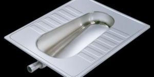 Stainless Steel Lavatory Pan (with Flush Outlet)