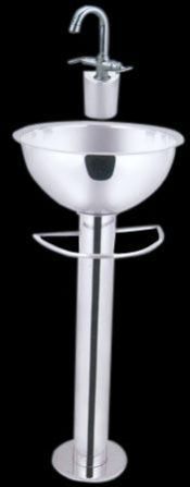 Round Wash Basin With Pedestal