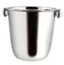 Silver Stainless Steel Lemon Ice Bucket