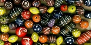 Colorful Terracotta Clay Bead Mix