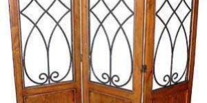 Brown Wooden Partition Screens