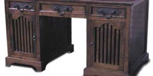 Dark Brown Computer Wooden Table