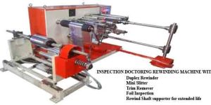 INSPECTION DOCTORING REWINDING MACHINE