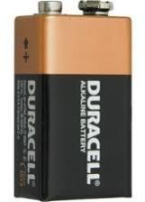 DURACELL ALKALINE 9V BATTERY