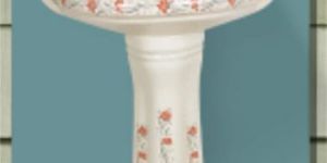 Dual Color Printed Series Wash Basin