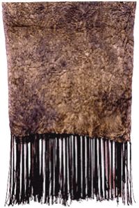 Ladies Brown Plain Fur Stole