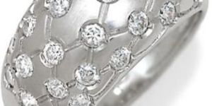 White diamond ring -36