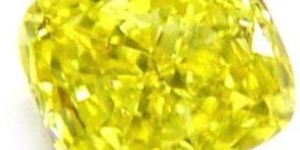 Yellow Cushion Diamond-yellow-1