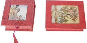 Ethnic Miniature Art Slip Pad Box