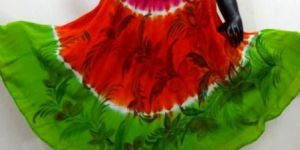 Tie Dye Umbrella Dress