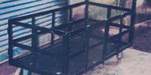 Heavy-Duty Iron Cage Trolley