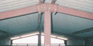 SSF-002 Factory Roof Steel Fabrication Structure